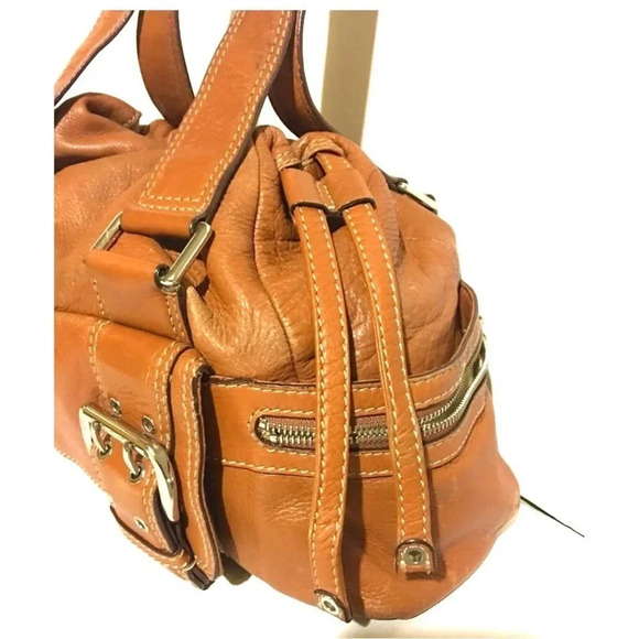 Michael kors brown distressed leather satchel handbag - Picture 4 of 9